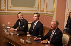 Американські представники обговорили мирні переговори в Україні Віткофф і Кушнер зробили перші заяви у Києві