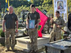 На Закарпатті попрощалися із прикордонницею Волинського загону Наталією Рябіченко, яка загинула на Харківщині На-Закарпатті-попрощалися-із-прикордонницею-Волинського-загону-Наталією-Рябіченко,-яка-загинула-на-Харківщині