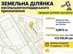 Електронний аукціон на продаж земельної ділянки в Нововолинську У-Нововолинську-відбудуться-земельні-торги:-продається-ділянка-на-вулиці-Богуна