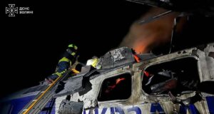 На Волині поруч кордону з Польщею через атаку РФ горів тепловоз На-Волині-поруч-кордону-з-Польщею-через-атаку-РФ-горів-тепловоз