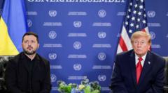 Зеленський та Трамп обговорили закінчення війни в Україні на Генасамблеї ООН “Сподіваємось,-війна-закінчиться-до-зими”-–-Зеленський-на-зустрічі-з-Трампом