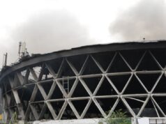 Російська атака на Київ: знищено Залізничний ринок У Києві через атаку горів культовий ринок “Шайба”: який вигляд він має зараз (фото, відео)