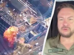Росіяни показали удар по бізнес-центру в Києві: Флеш пояснив, як ворог зняв це відео Росіяни-показали-удар-по-бізнес-центру-в-Києві:-Флеш-пояснив,-як-ворог-зняв-це-відео