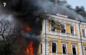 У Києві сталися “прильоти” у трьох районах: горить Національна академія наук, є жертви (оновлено, фото, відео) У Києві-сталися-“прильоти”-у трьох-районах:-горить-Національна-академія-наук,-є жертви-(оновлено,-фото,-відео)