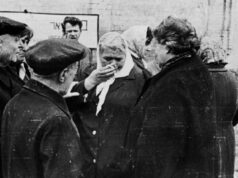 Пам’ять про Бабин Яр: перший мітинг вшанування жертв «Ганебне-зборище-єврейських-й-українських-націоналістів».-Перший-мітинг-у-Бабиному-Яру-(унікальні-фото)