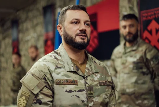 Зеленський присвоїв командиру Хартії звання бригадного генерала Зеленський присвоїв командиру Хартії звання бригадного генерала