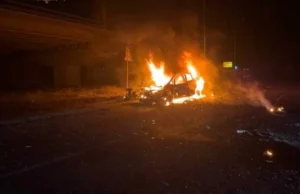 Атака на міст через Дніпро в Запоріжжі: рух перекрито, п’ятеро поранених Ворог-атакував-міст-через-Дніпро-у-Запоріжжі:-рух-перекрито,-є-поранені