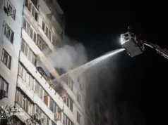 У Києві російський дрон влучив у житловий будинок: постраждали чотири особи російський-дрон-влучив-у-будинок-у-Києві:-постраждали-4-людини