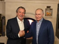 Ґергард Шредер відвідав Москву на день народження Володимира Путіна Путін запросив Шредера додому на День народження