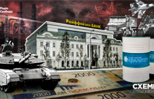 Фінансові операції Raiffeisenbank у Росії: розслідування журналістів Не-тільки-зовнішньоторговельні-контракти.-«Райффайзенбанк»-в-Росії-обслуговував-і-оборонні-замовлення-–-«Схеми»