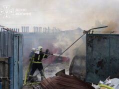 У Луцьку внаслідок обстрілу горів гаражний кооператив. ФОТО У-Луцьку-внаслідок-обстрілу-горів-гаражний-кооператив.-ФОТО