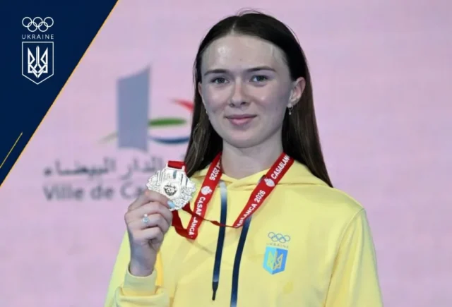 Анна Максименко здобула срібло на Кубку світу з фехтування у Касабланці Українка-виборола-срібло-Кубка-світу-з-фехтування