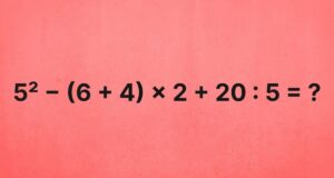 Скільки буде 5² − (6 + 4) × 2 + 20 : 5: математичний приклад,... Скільки-буде-5²-−-(6-+-4)-×-2-+-20-:-5:-математичний-приклад,.