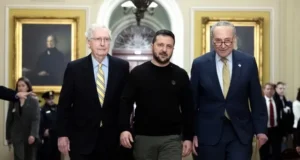 Зеленський закликав сенаторів США тиснути на Трампа щодо зброї та розвідданих для України, — Axios Зеленський закликав сенаторів США тиснути на Трампа щодо зброї та розвідданих для України, — Axios