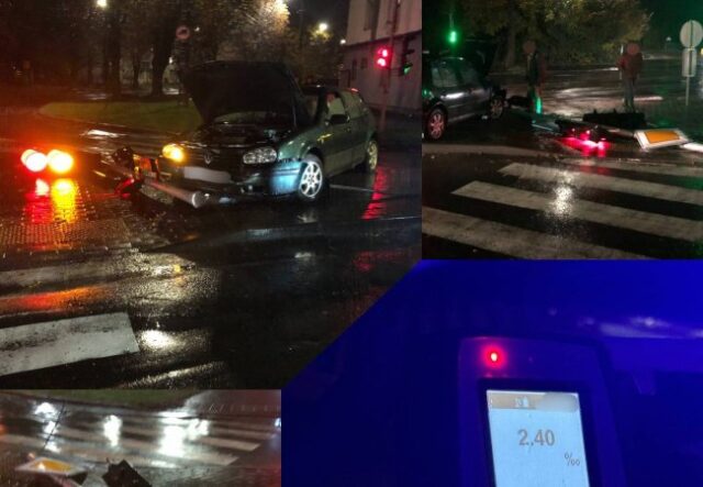 У Луцьку п’яний водій авто пошкодив дорожні знаки та світлофор У-Луцьку-п’яний-водій-авто-пошкодив-дорожні-знаки-та-світлофор