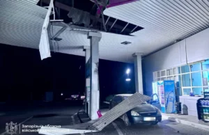 Атака російських військ на Запоріжжя: двоє поранених внаслідок обстрілу АЗС російські-війська-вдарили-по-АЗС-у-Запоріжжі,-є-двоє-поранених