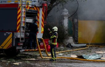 Російська атака на промислове підприємство в Кременчуцькому районі Полтавщини Росіяни вдарили балістикою по промисловому підприємству на Полтавщині
