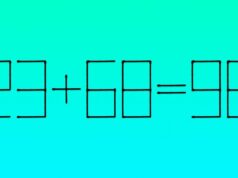 У прикладі 23 + 68 = 98 потрібно змінити дві цифри: сірникова головоломка У-прикладі-23-+-68-=-98-потрібно-змінити-дві-цифри:-сірникова-головоломка