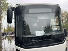 Українська делегація евакуює мешканців Олешок до Анапи Делегація України разом з евакуйованими мешканцями Олешок вирушила до Анапи