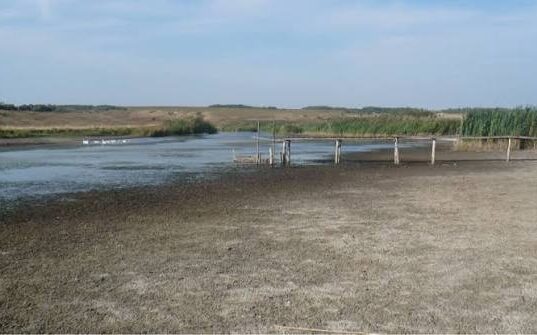 Стихійне гідрологічне явище: низькі рівні води в річках Волині, Рівненщини та Житомирщини На-річках-Волині-зберігатиметься-низький-рівень-води:-оголошено-ІІІ-рівень-небезпеки